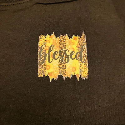 Buy Blessed Black T-shirt 7/8 Years • 7.99£