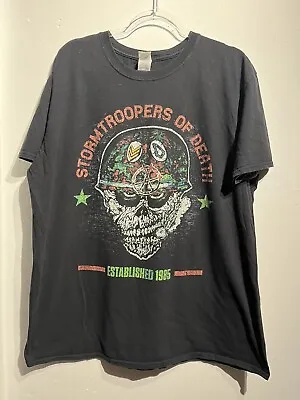 Buy S.O.D Shirt XL Stormtroopers Of Death Anthrax MOD Brutal Truth Thrash Hardcore • 16£