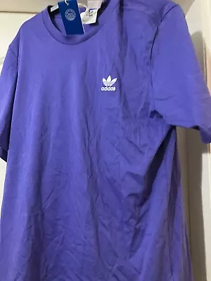 Buy Adidas Essential T-shirt Purple/ Violet Mens Size Medium  • 10£