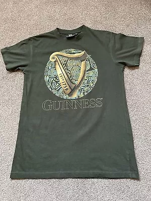 Buy Really Lovely Mens Guinness Official T-shirt. Green. Small. • 2£