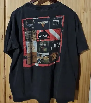 Buy Ultra Rare Promo Van Halen Best Of T Shirt 1996 Xl • 89.99£