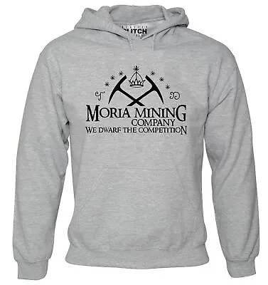 Buy Moria Mining Company Men's Hoodie Dwarf JRR Tolkien • 24.99£