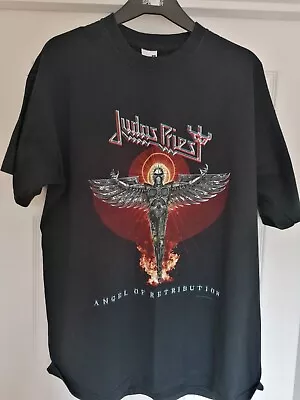 Buy JUDAS PRIEST Official 2005 Tour T Shirt L • 14.99£