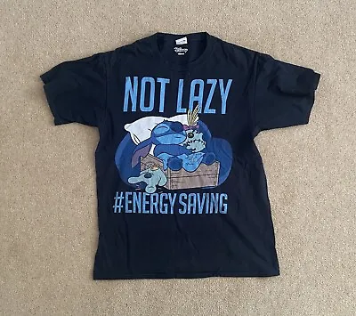 Buy Disney Stitch Black Short Sleeved T-Shirt SZ M • 2.99£