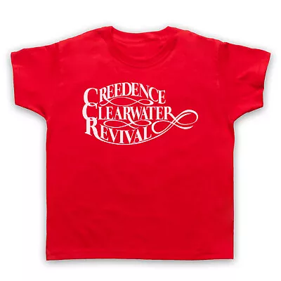 Buy Ccr Creedence Clearwater Revival Text Logo Unofficial Kids Childs T-shirt • 16.99£