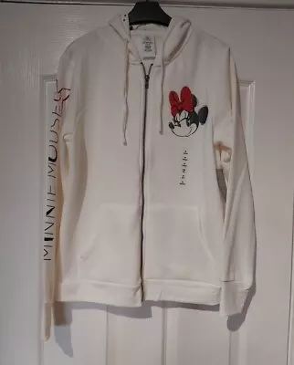 Buy NEW & Tagged Disney Store Minnie Mouse Ladies Hooded Hoodie Sweatshirt Size M • 30£