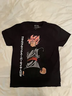 Buy Dragon Ball Super Super Saiyan Rose Goku T-shirt In Black - Large • 16£