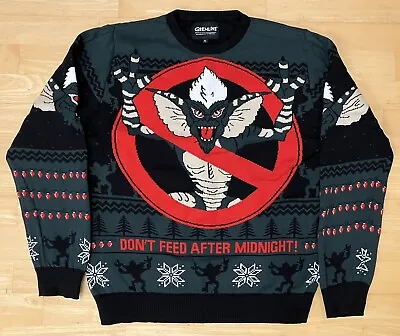 Buy XL 46  Inch Chest Gremlins Gizmo Christmas Sweater Jumper Xmas • 39.99£