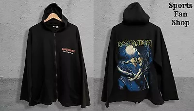 Buy Iron Maiden 1992  Fear Of The Dark Size XL Zip Hoodie Jacket Collection Wear VTG • 301.56£