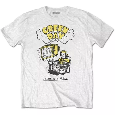Buy Green Day Longview Doodle Official Tee T-Shirt Mens • 15.99£