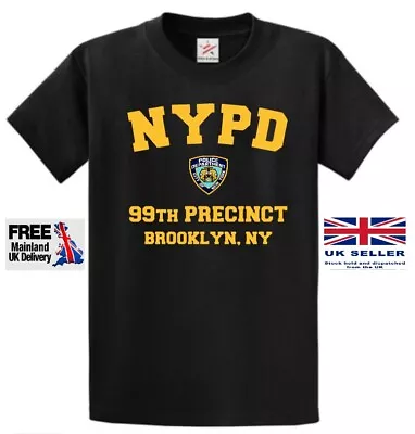Buy NYPD New York Police Department Short Sleeve Men T Shirt • 12£