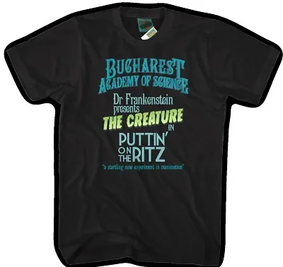 Buy YOUNG FRANKENSTEIN Inspired PUTTIN ON THE RITZ, Men's T-Shirt • 18£