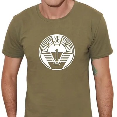Buy Stargate Team SG1 T-Shirt Stargate Atlantis Universe Origins Star Gate Gift • 9£