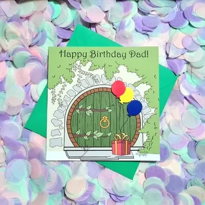 Buy Personalised, 3D Fun, Lord Of The Rings, Hobbit Party Birthday Card • 3.36£