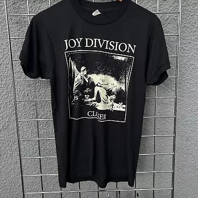 Buy Vintage 80's Joy Division Closer Single Stitch Black T Shirt Mens Size S • 179.95£