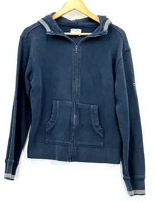 Buy Dickie Walker Authentic Marine Jacket Hoodie Women's Navy Blue Zip Up Size L • 13.43£