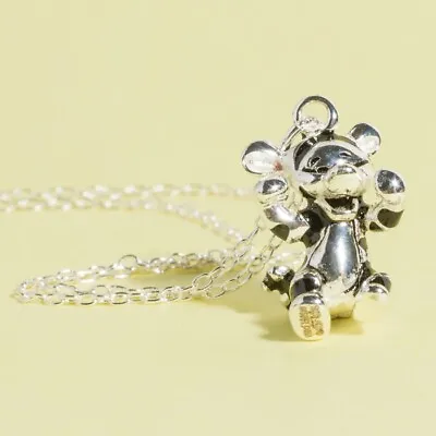 Buy Official Disney Winnie The Pooh  Bouncing Tigger Sterling Silver Pendant Necklac • 49.99£