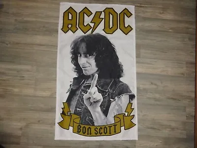 Buy AC-DC AC/DC Flag Flagge Poster Heavy Metal Hard Rock Bon Scott 666 • 25.79£