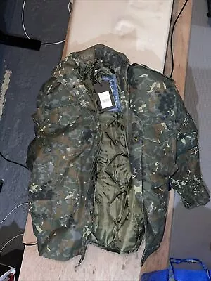Buy Brandit M65 Standard Jacket Vintage Travel Coat Tactical Mens Parka Flecktarn • 51£