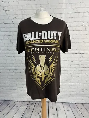 Buy Call Of Duty Advanced Warfare T Shirt Mens Size Small Next Brown Crew Neck (AK26 • 4.99£