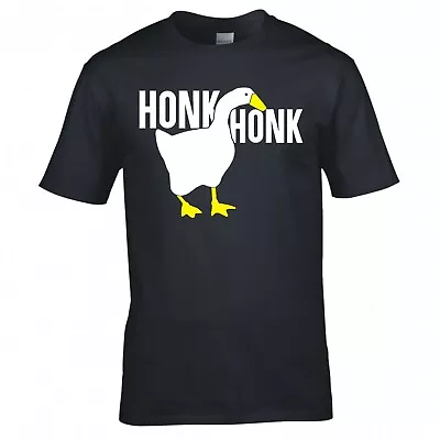 Buy Inspired By Untitled Goose Game  Honk Honk  T Shirt • 12.99£