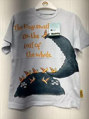 Buy Next Boys Snail And The Whale T-shirt 5-6 Years Julia Donaldson • 8£