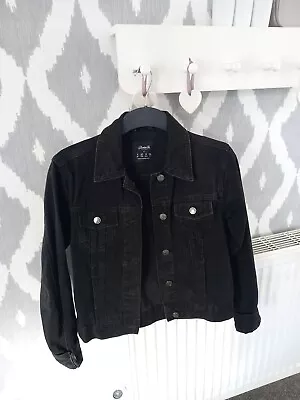 Buy Ladies/girls Black Denim Jacket - Size 4 - Denim Co • 4.70£