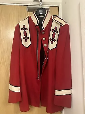 Buy Vintage DeMoulin & Bros Red Wool Jacket • 99£