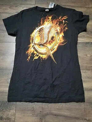 Buy NEW Womens L Black The Hunger Games T-Shirt  • 22.16£