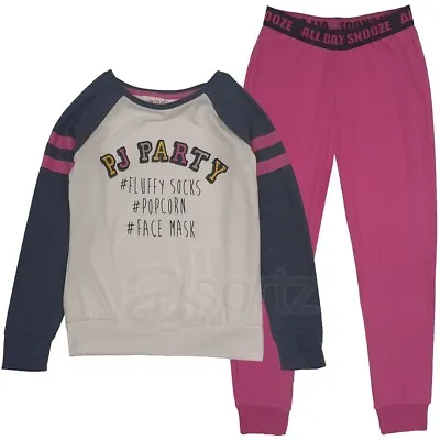 Buy New Girls Loungewear Pyjama Set Ex M S Super Soft Cosy Party Sleepover Gift Age • 12.99£