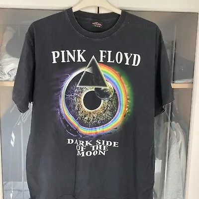 Buy Pink Floyd Dark Side Of The Moon VintageT-shirt New Old Stock With Back Print XL • 24£