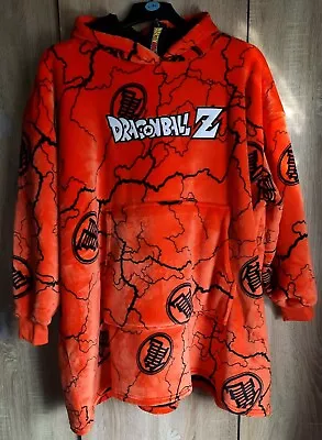 Buy DRAGON BALL Z Snuddie Hooded Oversized Fleece Blanket Hoodie Snoodie L/XL • 40£