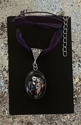 Buy Nightmare Before Christmas Necklace Chain Novelty Jewellery Gift - Made Of Glass • 8.95£