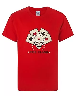 Buy The Clash Red Short Sleeved T-Shirt (Boys) • 8.99£