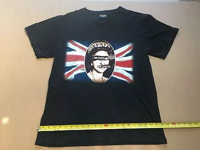 Buy Sex Pistols God Save The Queen Shirt Punk Anarchy Uk Union Jack Goth Emo Grunge  • 43.56£