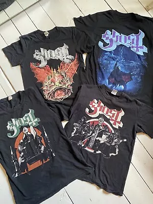 Buy GHOST Band Tour T-Shirt X4 Bundle Size Small / Ultimate Tour Pale Tour 2013 2019 • 25£