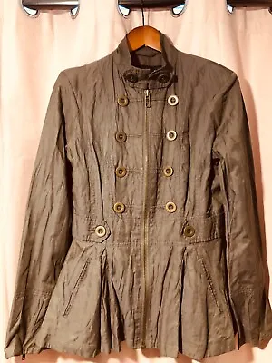 Buy Ladies Next Coat Lined Lightweight Jacket Size 12 • 5.50£