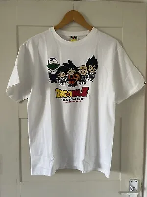 Buy Bape X Dragon Ball Z Baby Milo T-shirt Large Used • 150£