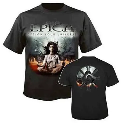Buy EPICA - Design Your Universe - T-Shirt - Größe Big Size XXXL (3XL) - Neu  • 23.31£