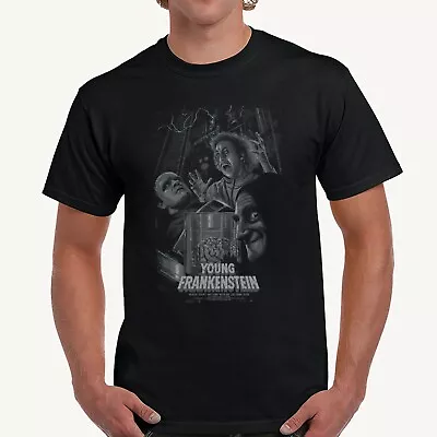 Buy Young Frankenstein T-shirt Movie Poster (1974) Film Fanatic • 14.99£