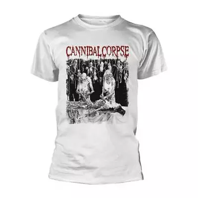 Buy Cannibal Corpse 'Butchered At Birth' White T Shirt - NEW • 16.99£