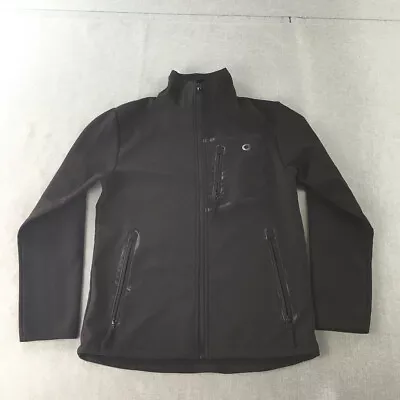 Buy Cape Womens Softshell Jacket Size S Black Zip-Up Pockets Outdoor Coat • 21.92£
