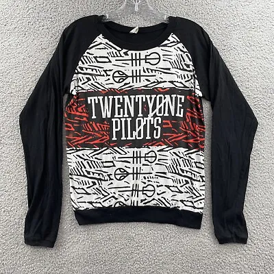 Buy Twenty One Pilots Pullover Graphic Tee Size M Long Sleeve Band 21 • 11.69£