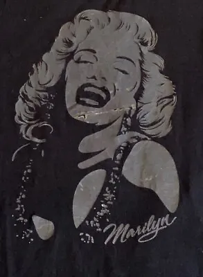 Buy Marilyn Monroe T Shirt Goth T Shirt Punk T Shirt Womens Small T Shirt • 2.41£