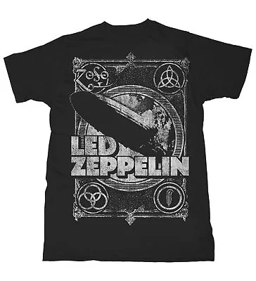 Buy Led Zeppelin T Shirt Shook Me Official Licensed Mens Black Metal Rock Merch LZ1 • 15.98£