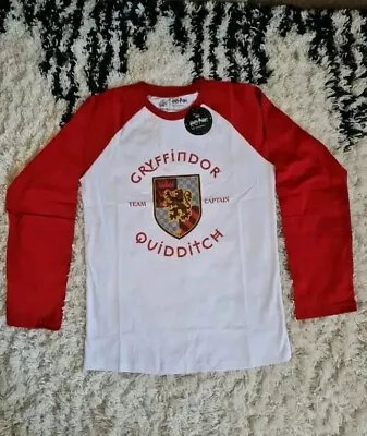 Buy Adults/Teens Harry Potter Baseball T-shirt Top Team Gryffindor Size M  BNWT $50 • 12.99£