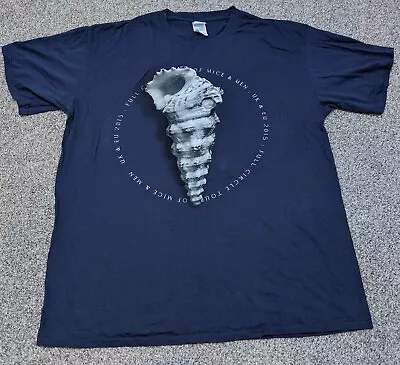 Buy Of Mice And Men 2015 Official Full Circle Tour T-Shirt - XL Blue • 15£