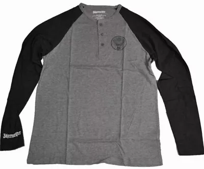 Buy Jägermeister USA Long Sleeve T-Shirt Size M, L, XL, XXL Baseball Sweater Grey • 11.26£