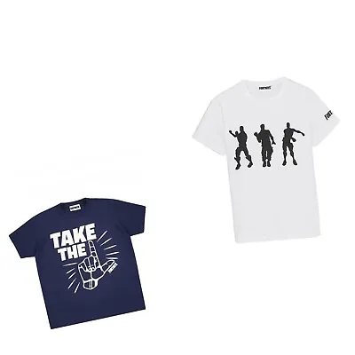 Buy Fortnite Emotes Flossing Soliders & Take The L Kids T-Shirts Official Merch 2 PK • 8.99£