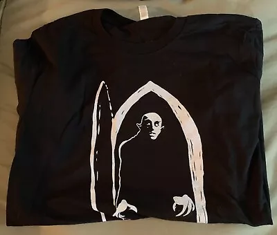 Buy Nosferatu Movie Promo T Shirt Comet TV Rare Dracula L Horror Halloween New • 18.89£